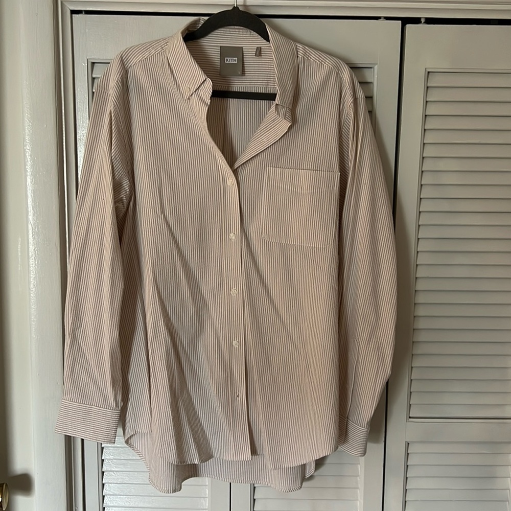 KITH searsucker button down